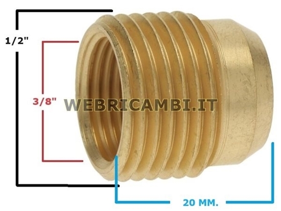 Foto de Cod. CO422190 - RIDUZIONE DIRITTA D.1/2 x 3/8"
