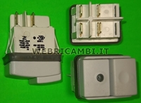 Picture of Cod. ME266008 - GREY BIPOLAR SWITCH 16A 250V