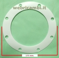 IMMAGINE DI Cod. 15238 - GUARNIZIONE CALDAIA D.175x123x2 mm.