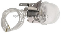 IMMAGINE DI Cod. 44966 - PORTALAMPADA CON LAMPADA G4 16W 12V