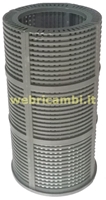 IMMAGINE DI Cod. 41108 - FILTRO POMPA SCARICO  D.62X117 mm.