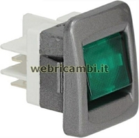 IMMAGINE DI Cod. RE266010 - INTERRUTTORE BIPOLARE VERDE