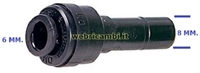 IMMAGINE DI Cod. AB430010 - RIDUZIONE TUBO D.6 MM. - CODOLO D.8 MM.